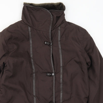 Prewor Womens Brown   Jacket Coat Size S