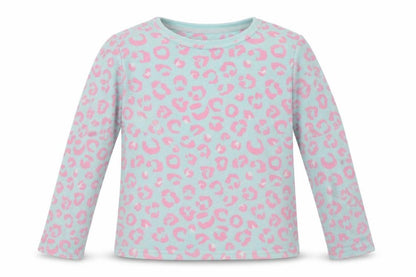 Primark Girls Blue Animal Print  Top Pyjama Top Size 8-9 Years