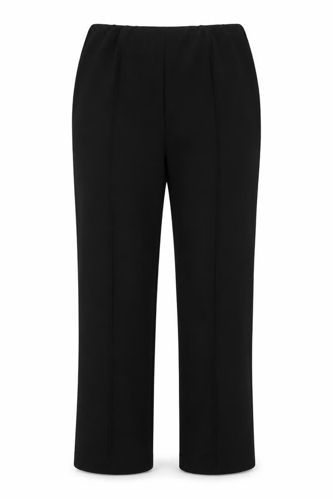 Womens UK Size 12 Mia Moda Regular Fit  Black Trousers