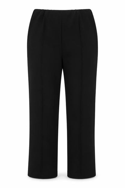 Womens UK Size 12 Mia Moda Regular Fit  Black Trousers