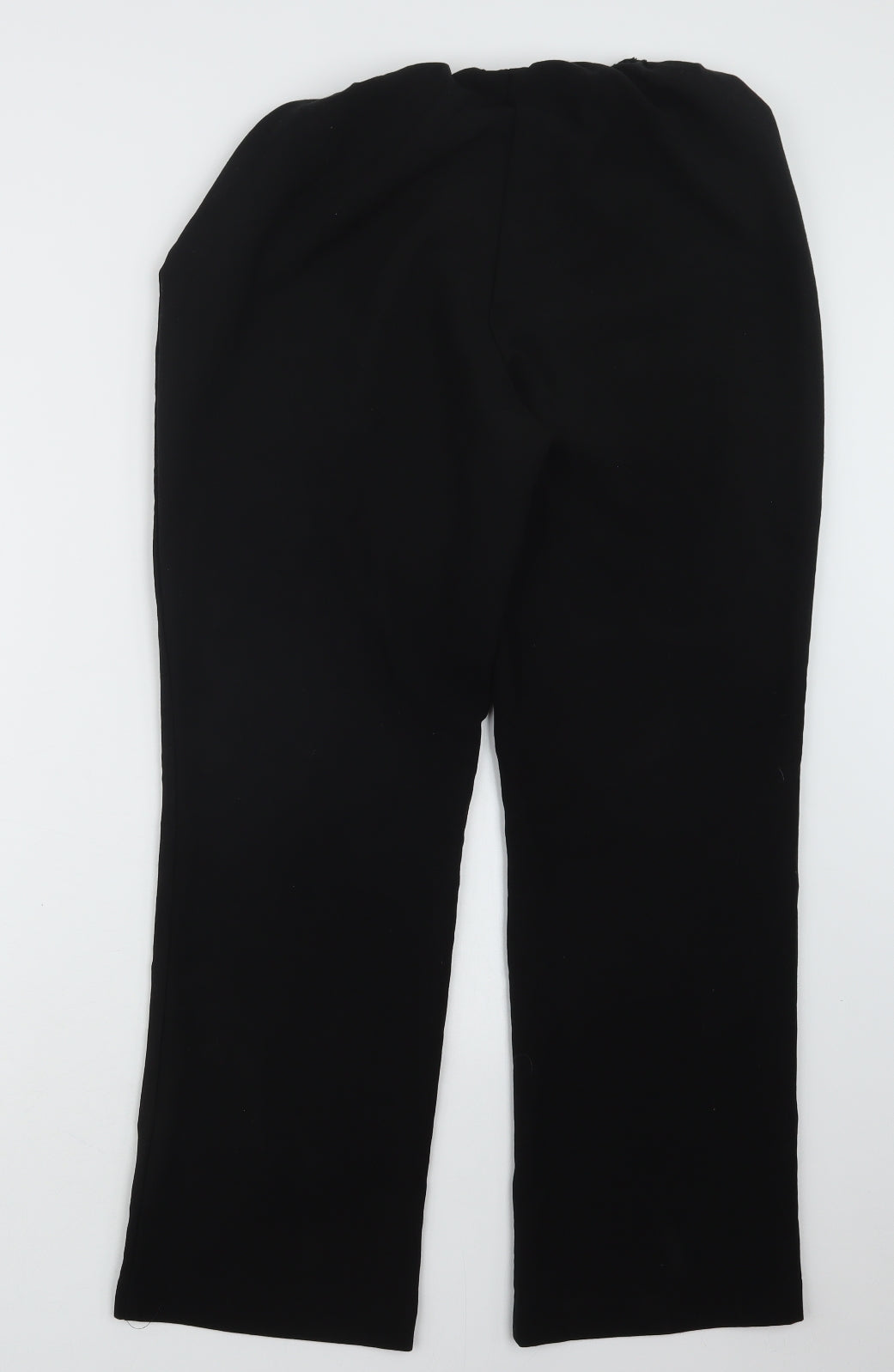 Womens UK Size 12 Mia Moda Regular Fit  Black Trousers
