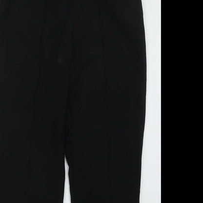 Womens UK Size 12 Mia Moda Regular Fit  Black Trousers