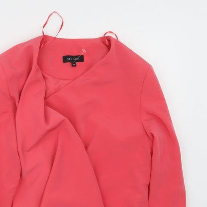 Womens UK Size 12 New Look Pink Jacket