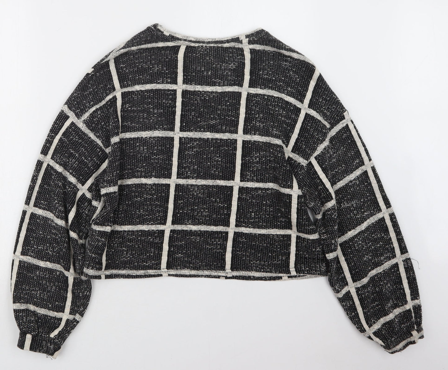 Womens UK Size M New Look Black Pullover Jumper