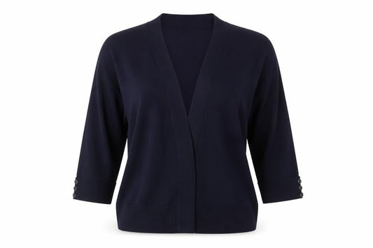 Womens UK Size M Dixie Blue Cardigan Jumper