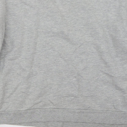 Womens UK Size 10 Topshop Grey Pullover Jumper