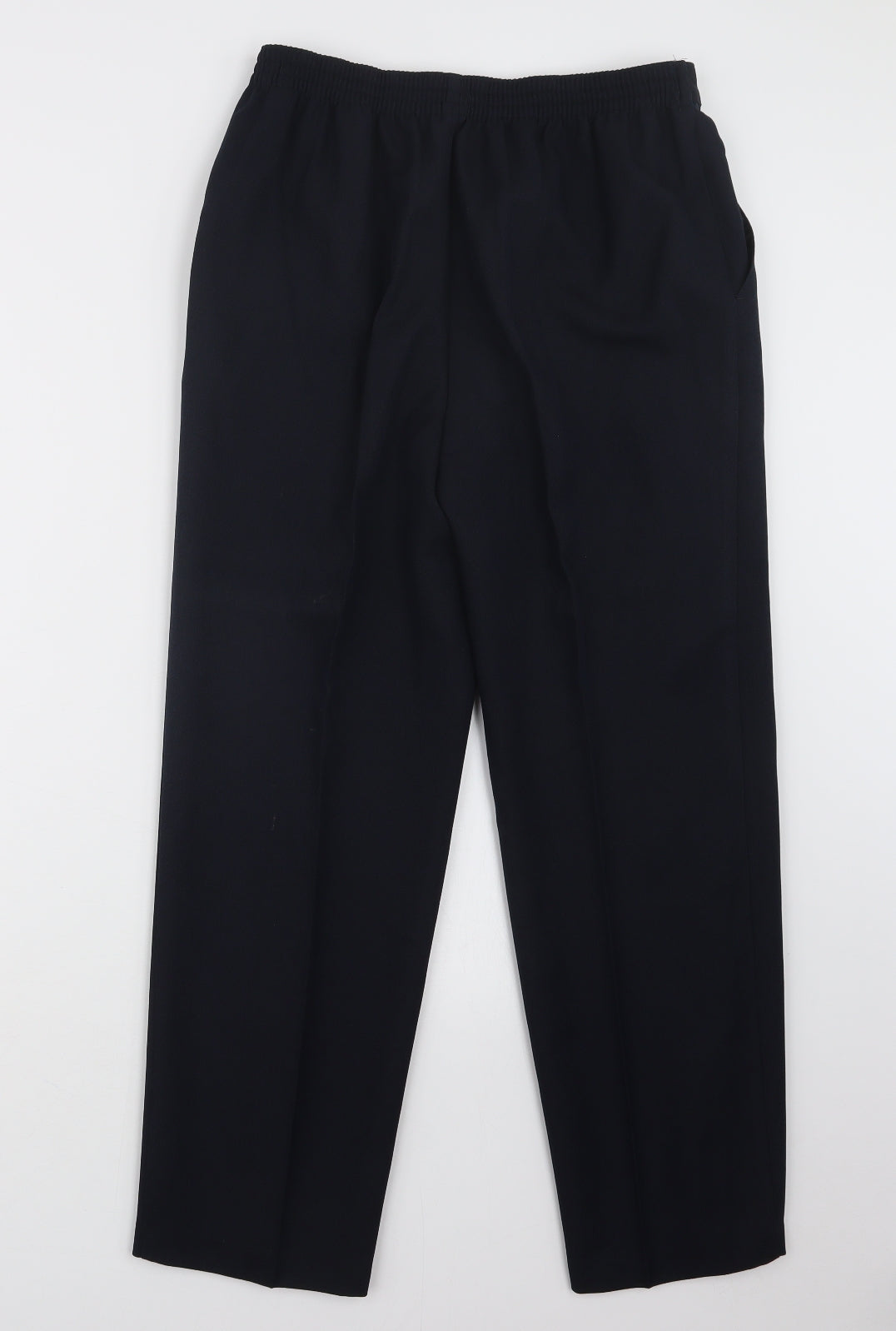 Womens UK Size 10 Marks and Spencer Regular Fit  Blue Trousers