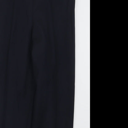 Womens UK Size 10 Marks and Spencer Regular Fit  Blue Trousers