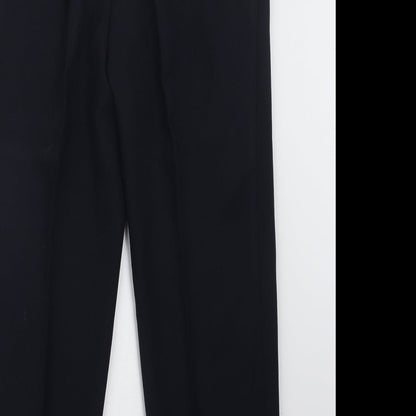 Womens UK Size 10 Marks and Spencer Regular Fit  Blue Trousers