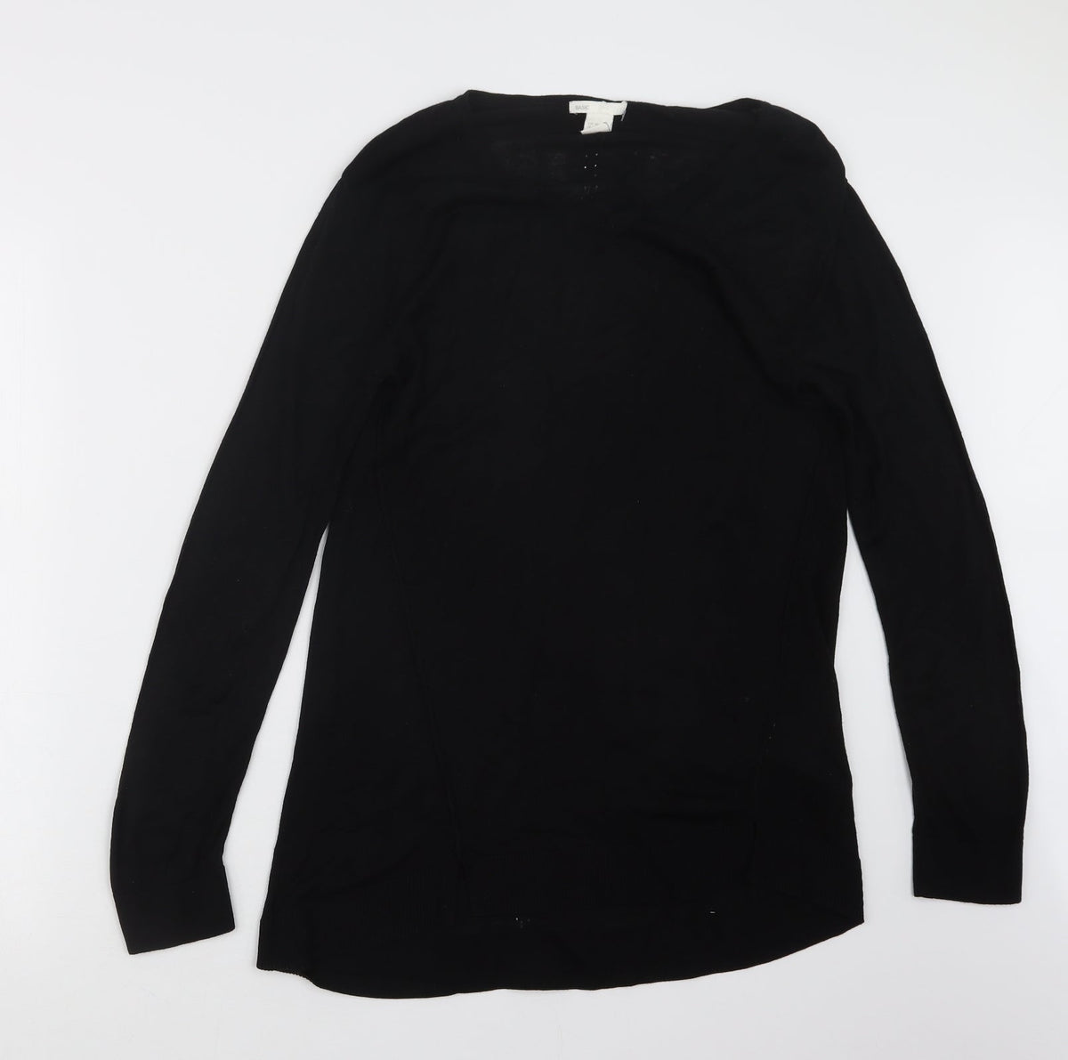 Womens UK Size XS H&M Black Pullover Jumper