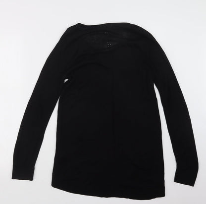 Womens UK Size XS H&M Black Pullover Jumper