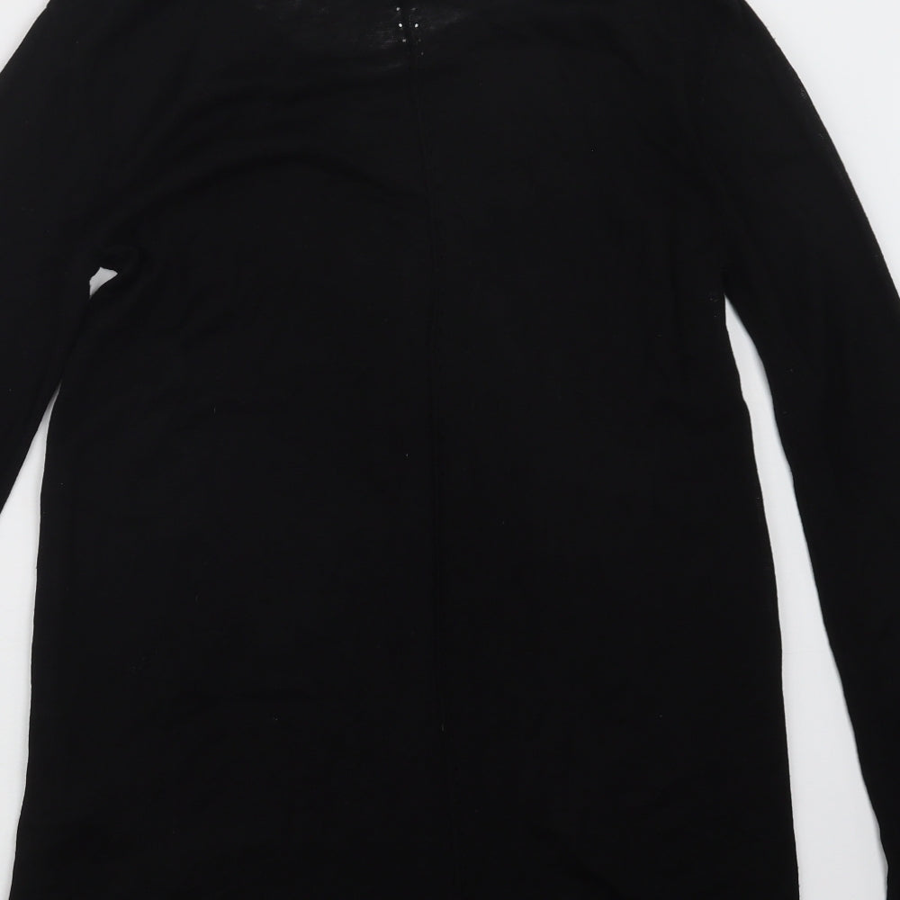 Womens UK Size XS H&M Black Pullover Jumper