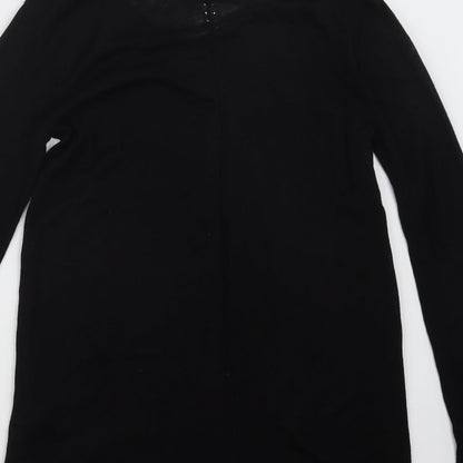 Womens UK Size XS H&M Black Pullover Jumper