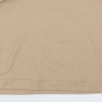 Womens UK Size L Topshop Beige Pullover Jumper