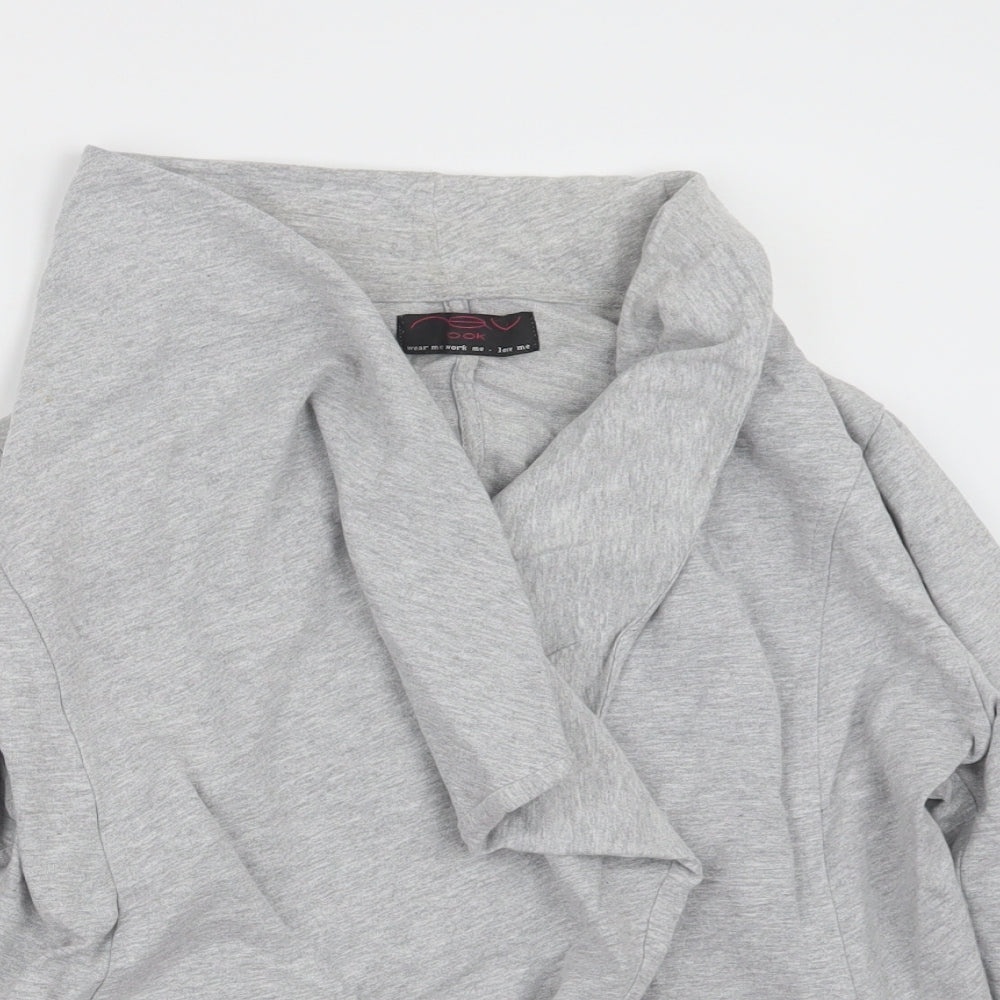 Womens UK Size 12 New Look Grey Jacket