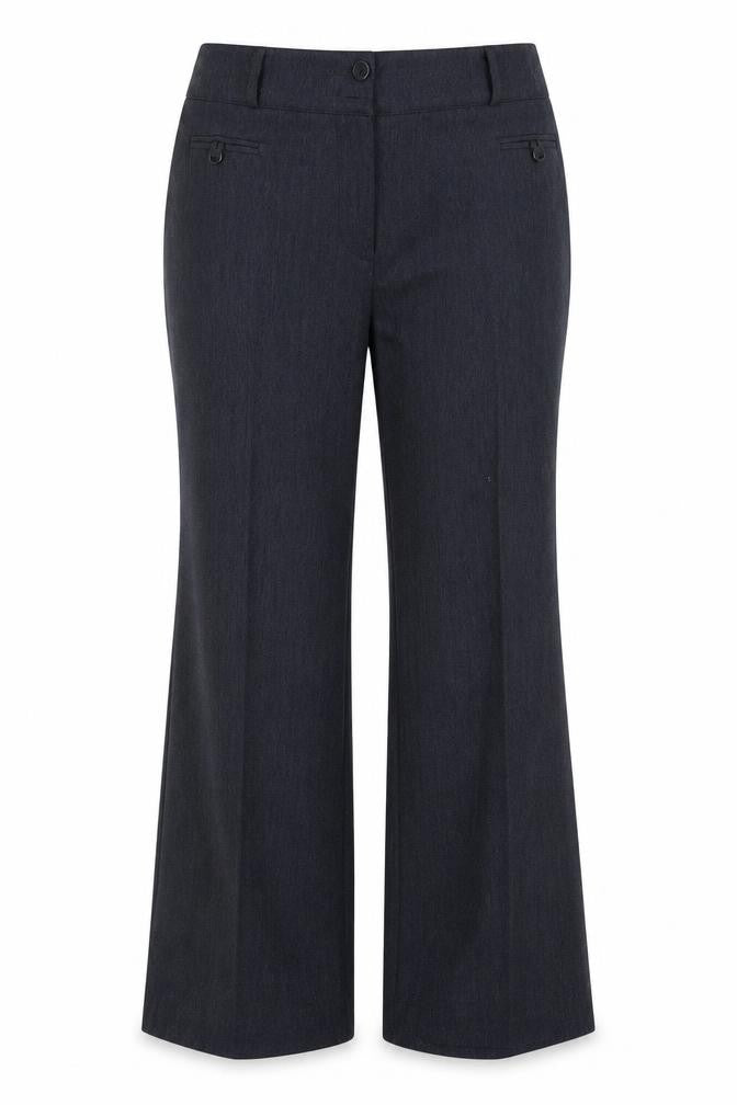 Womens UK Size 16 F&F Regular Fit  Blue Trousers