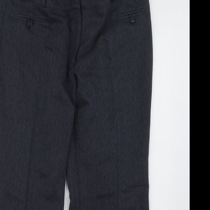 Womens UK Size 16 F&F Regular Fit  Blue Trousers