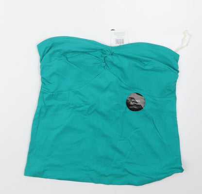 Editions Womens Green   Basic T-Shirt Size 16