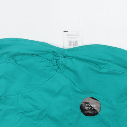 Editions Womens Green   Basic T-Shirt Size 16