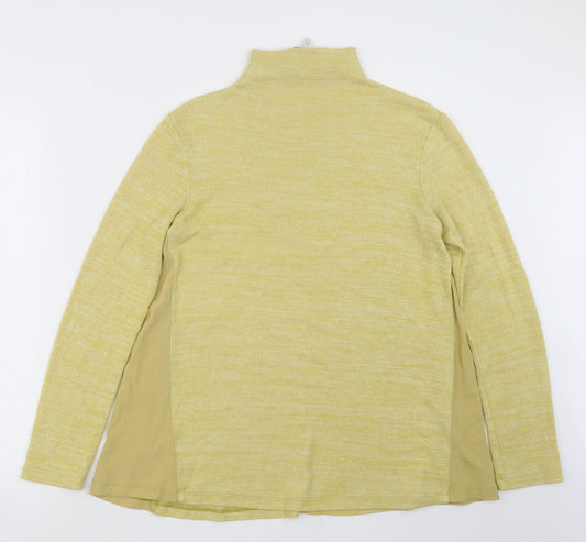 Womens UK Size 8 NEXT Yellow Pullover Jumper