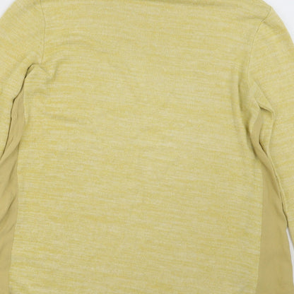 Womens UK Size 8 NEXT Yellow Pullover Jumper
