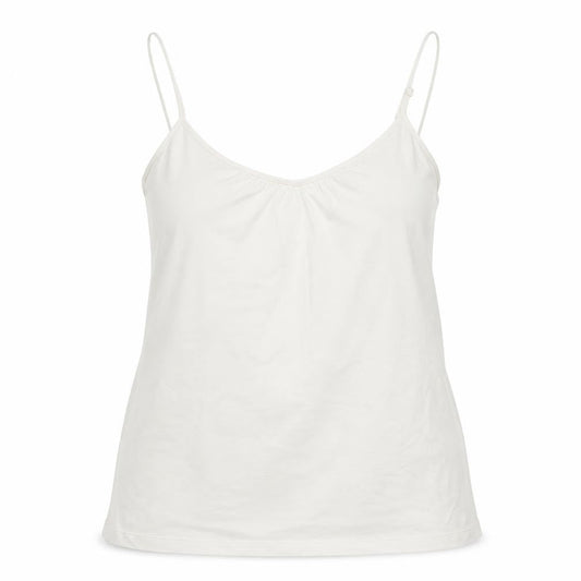 Womens UK Size 18 E-vie White Basic Tank