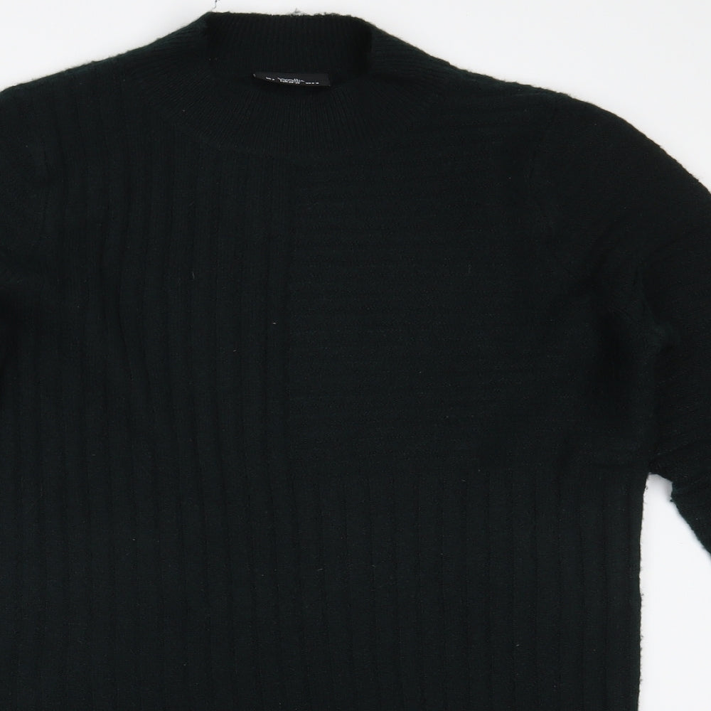 Womens UK Size S Wallis Green Pullover Jumper