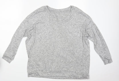 Womens UK Size 14 Matalan Grey Pullover Jumper