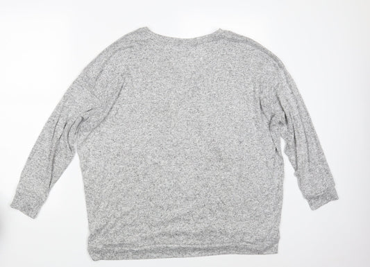 Womens UK Size 14 Matalan Grey Pullover Jumper