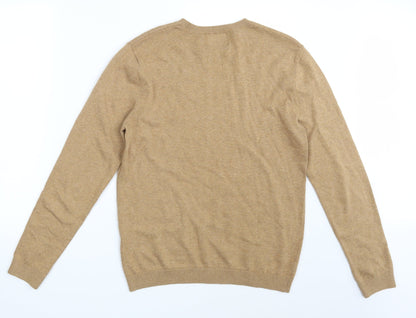 Womens UK Size S Topman Brown Pullover Jumper