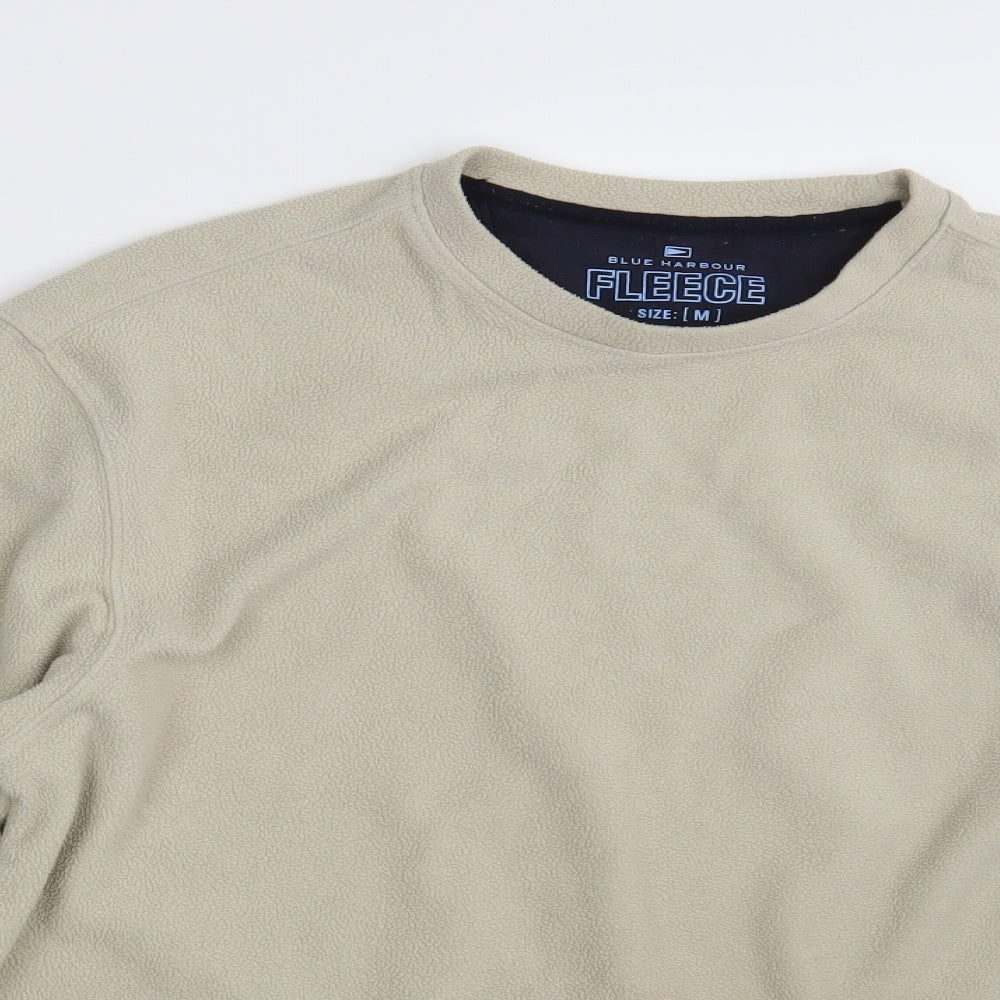 M&S Mens Beige   Pullover Jumper Size M