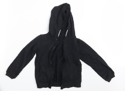 Pep &Co. Boys Black   Full Zip Hoodie Size 7-8 Years