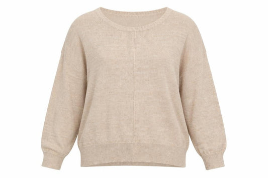 Womens UK Size 12 Soon Gold Pullover Jumper