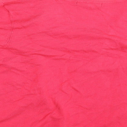 Womens UK Size L Dunnes Pink Cardigan Jumper
