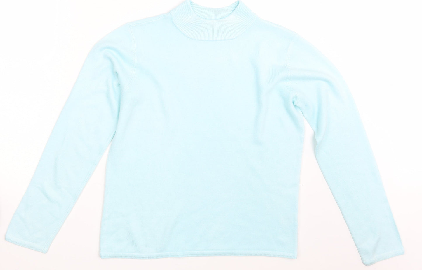 Womens UK Size S BM Blue Pullover Jumper