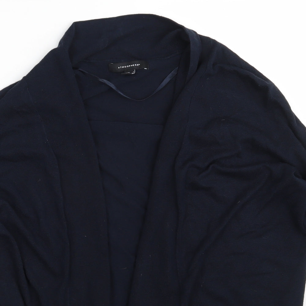 Womens UK Size 8 Atmosphere Blue Cardigan Jumper