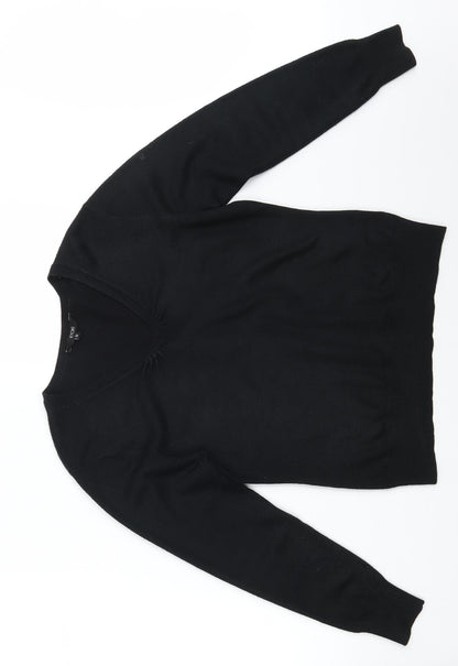 Kyoki Womens Black   Pullover Jumper Size 12