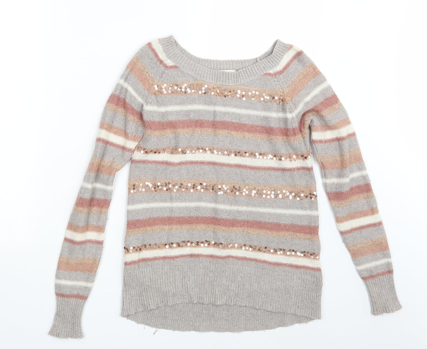 Womens UK Size 6 NEXT Pink Pullover Jumper