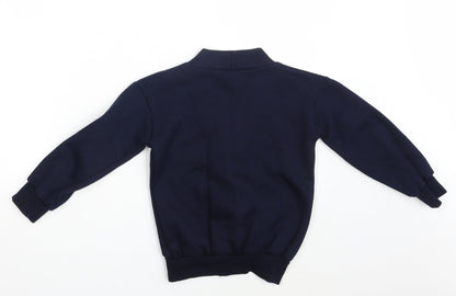 JMJ Girls Blue   Cardigan Jumper Size S