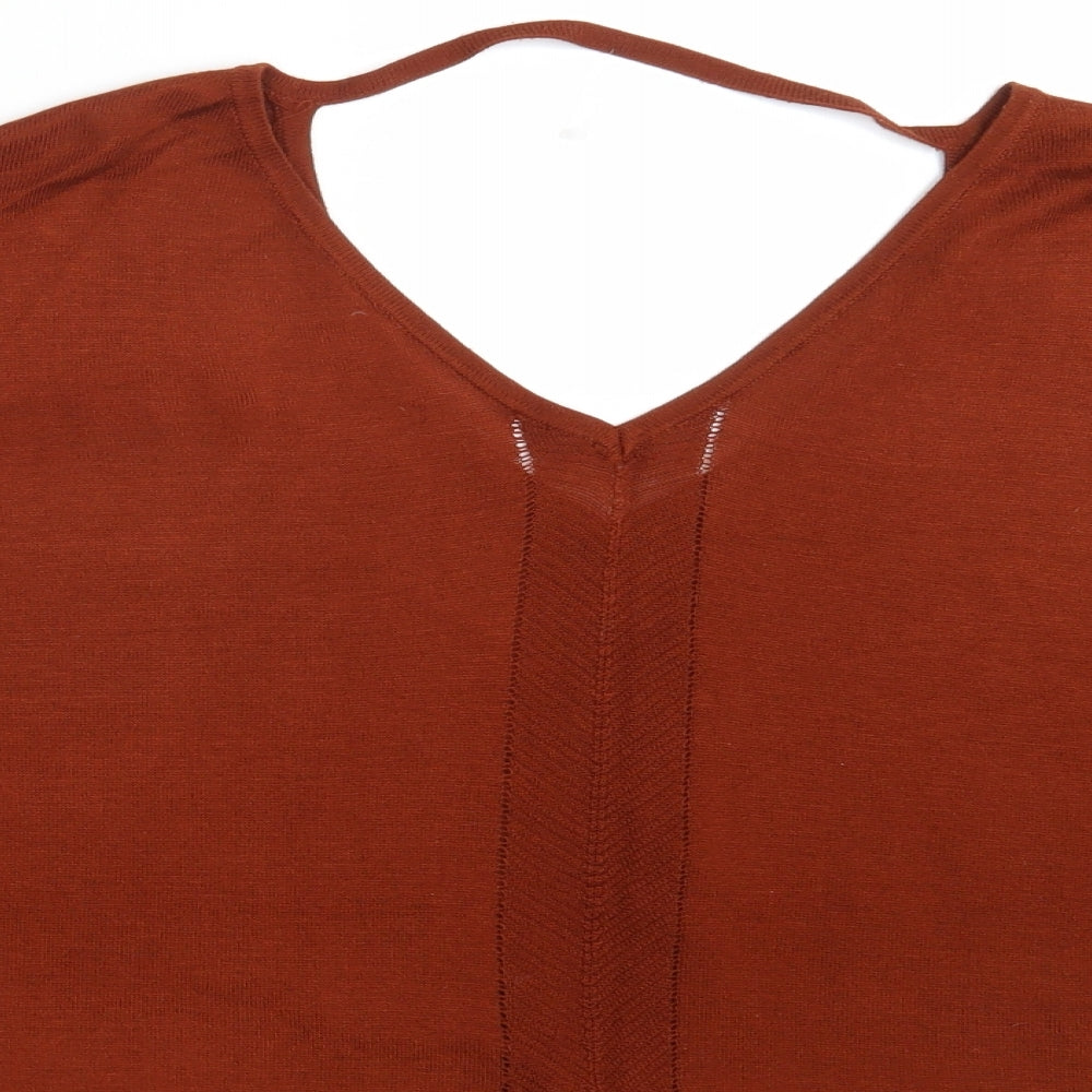 George Womens Brown   Pullover Jumper Size 18