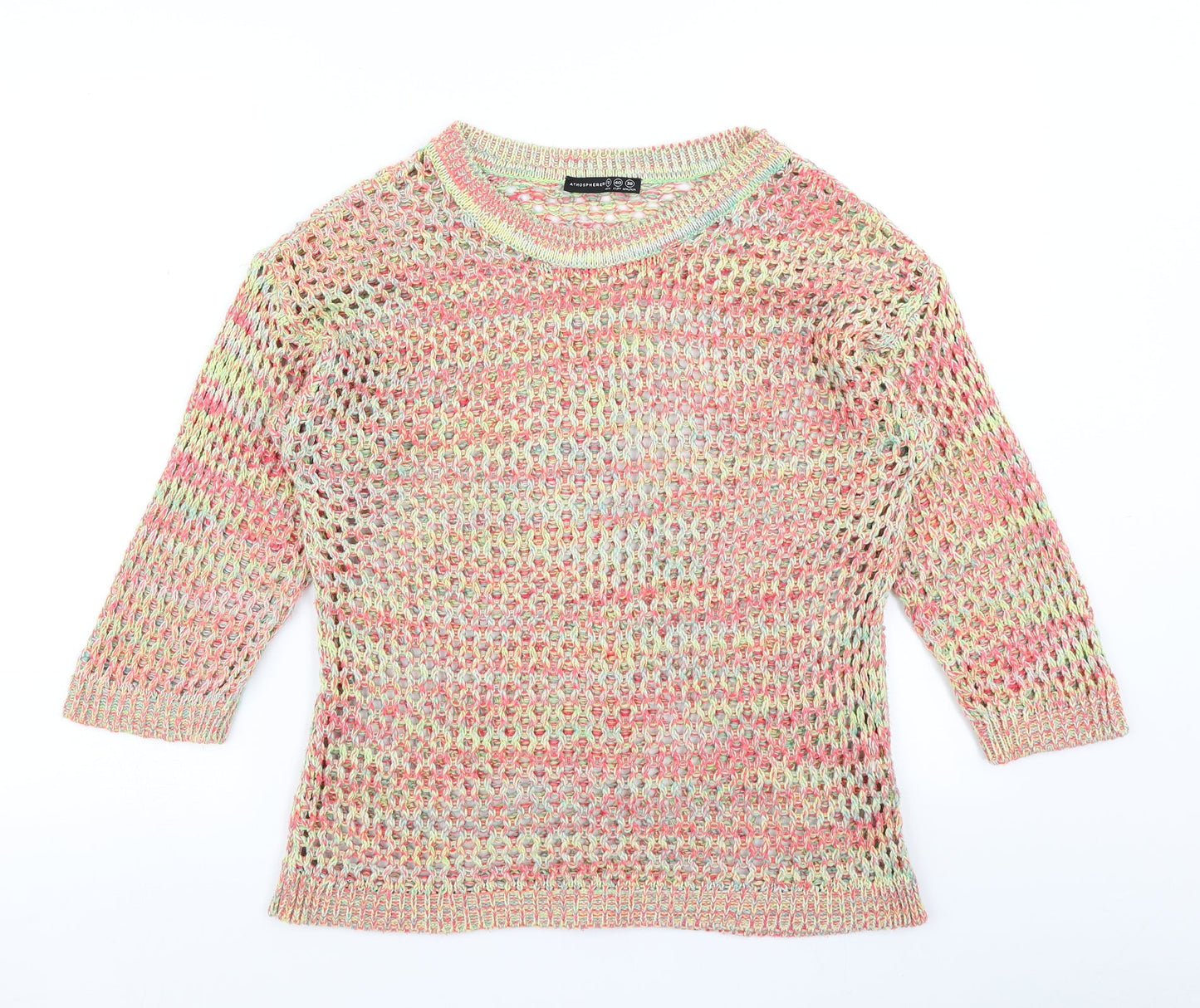 Atmosphere Womens Red  Knit Pullover Jumper Size 12