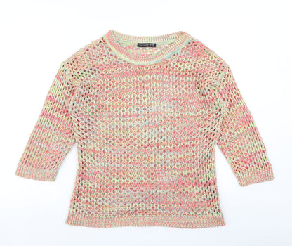 Atmosphere Womens Red  Knit Pullover Jumper Size 12