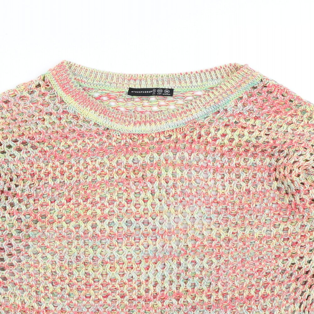 Atmosphere Womens Red  Knit Pullover Jumper Size 12