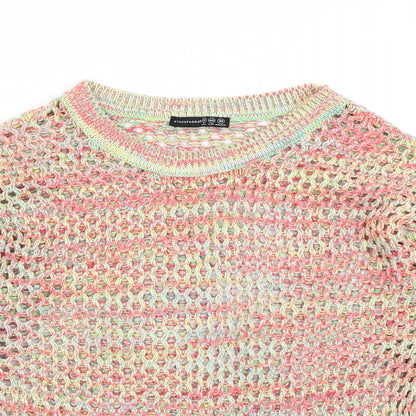 Atmosphere Womens Red  Knit Pullover Jumper Size 12