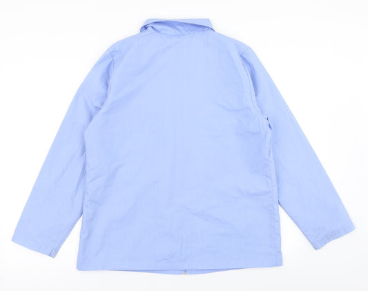 Damart Womens Blue   Pea Coat Coat Size 14