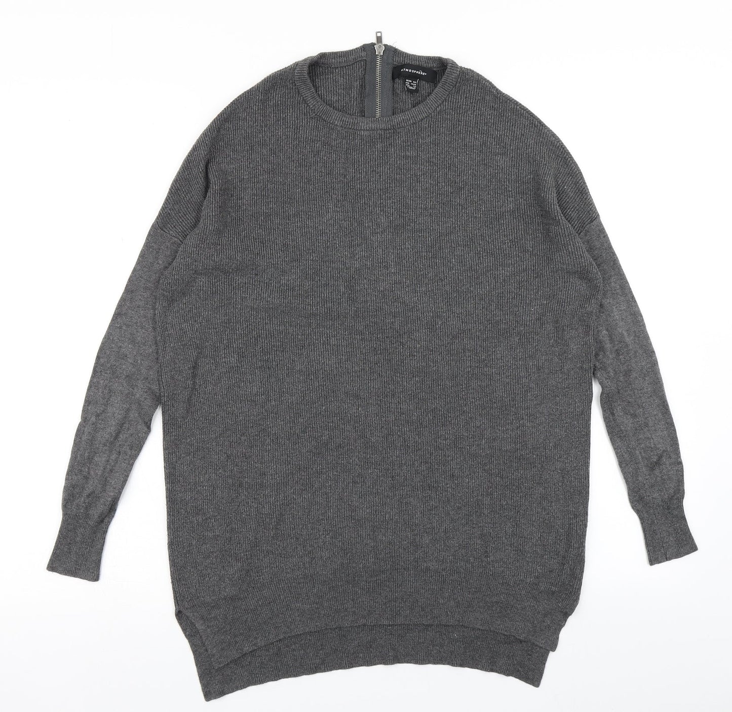 Womens UK Size 6 Atmosphere Grey Pullover Jumper