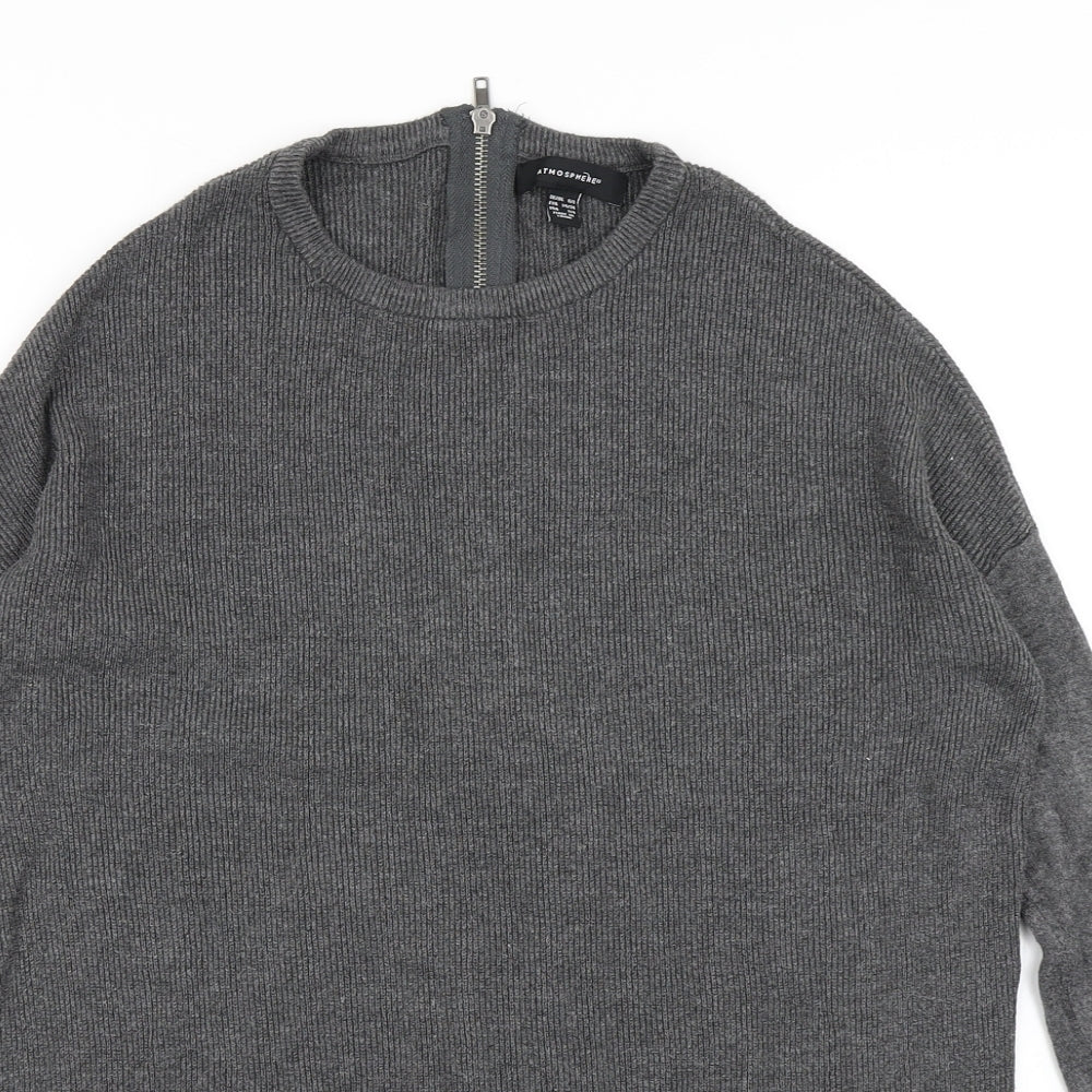 Womens UK Size 6 Atmosphere Grey Pullover Jumper