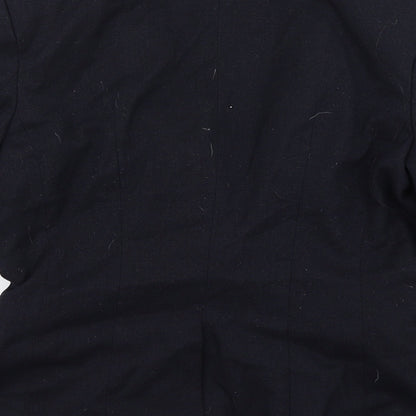 H&M Womens Blue   Jacket Blazer Size 8