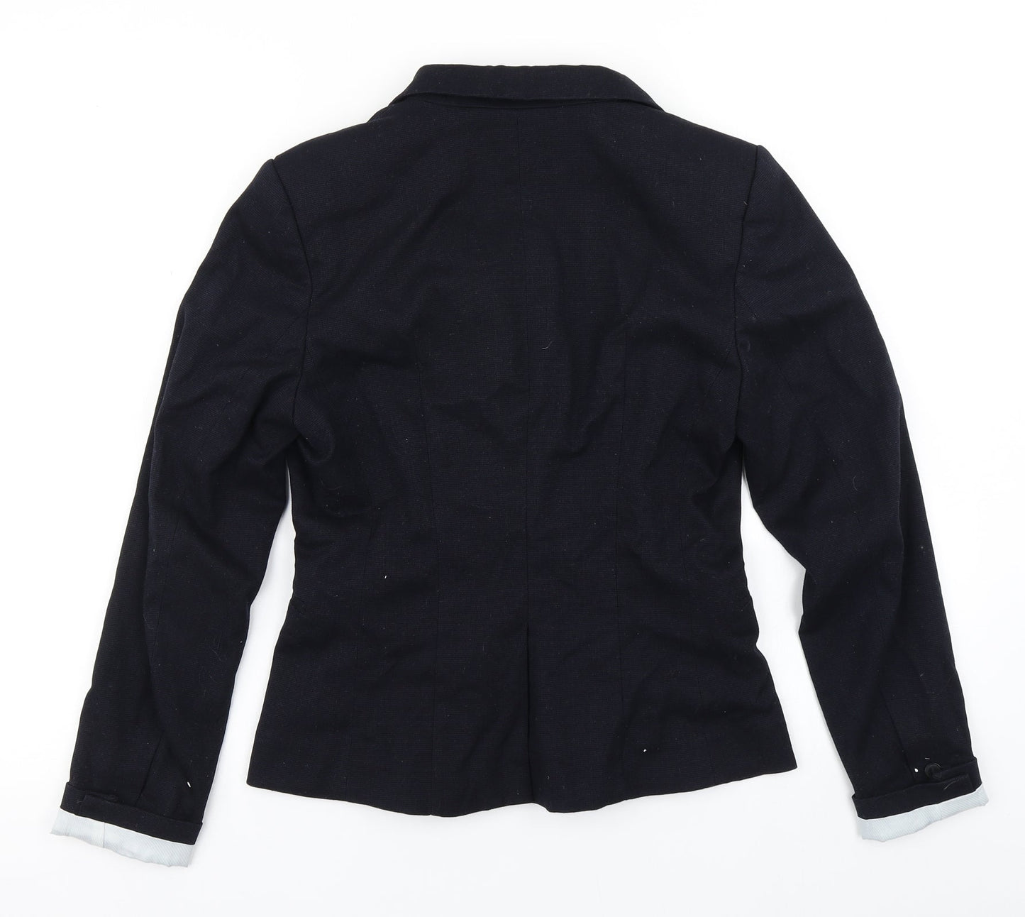 H&M Womens Blue   Jacket Blazer Size 8