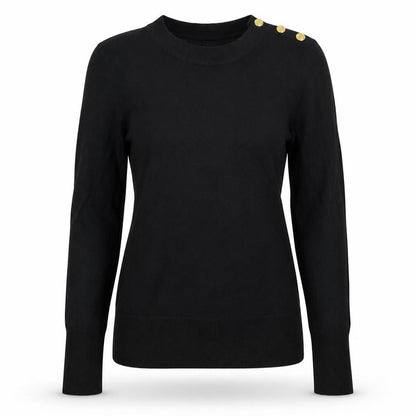 Womens UK Size M H&M Black Pullover Jumper